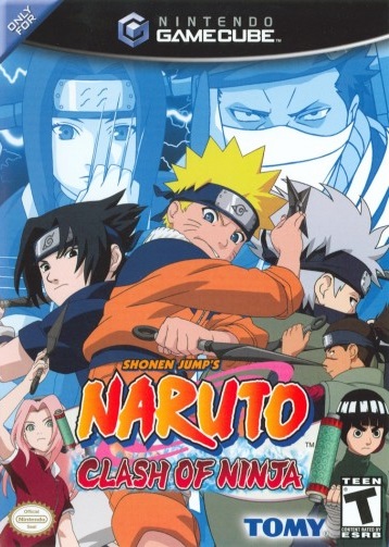 Cover art for the North American version of Naruto: Clash of Ninja